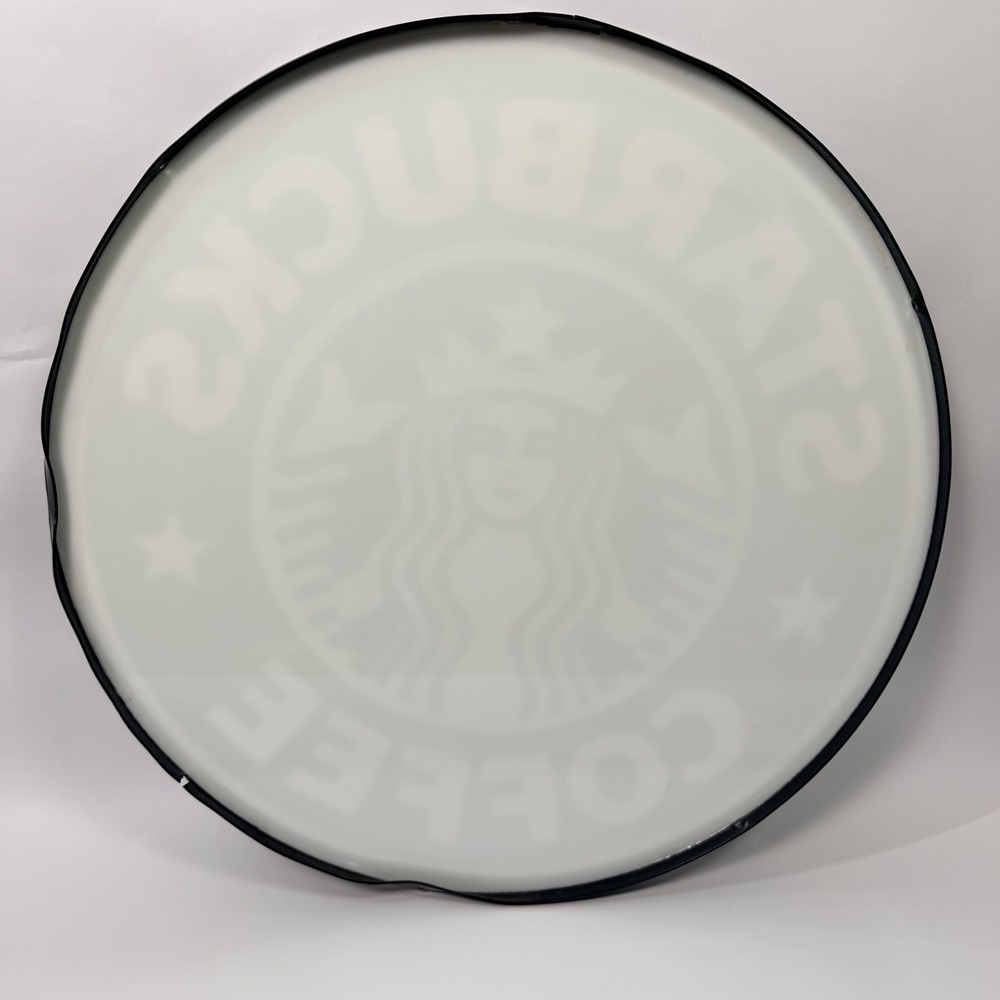 Authentic 24" Starbucks Coffee Store Wall Sign Round Logo Retail Display Decor - Picture 5 of 7